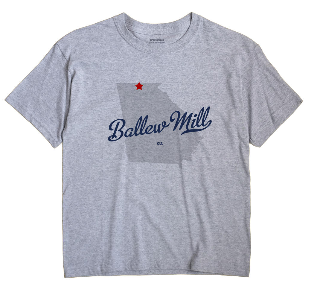 Ballew Mill, Georgia GA Souvenir Shirt