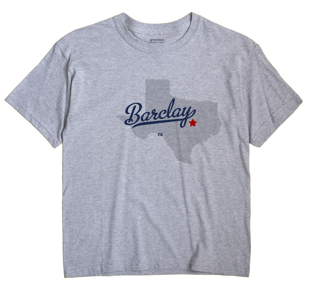 Barclay, Texas TX Souvenir Shirt