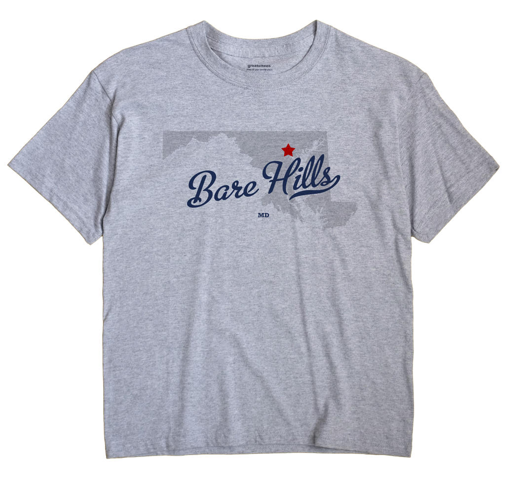 Bare Hills, Maryland MD Souvenir Shirt