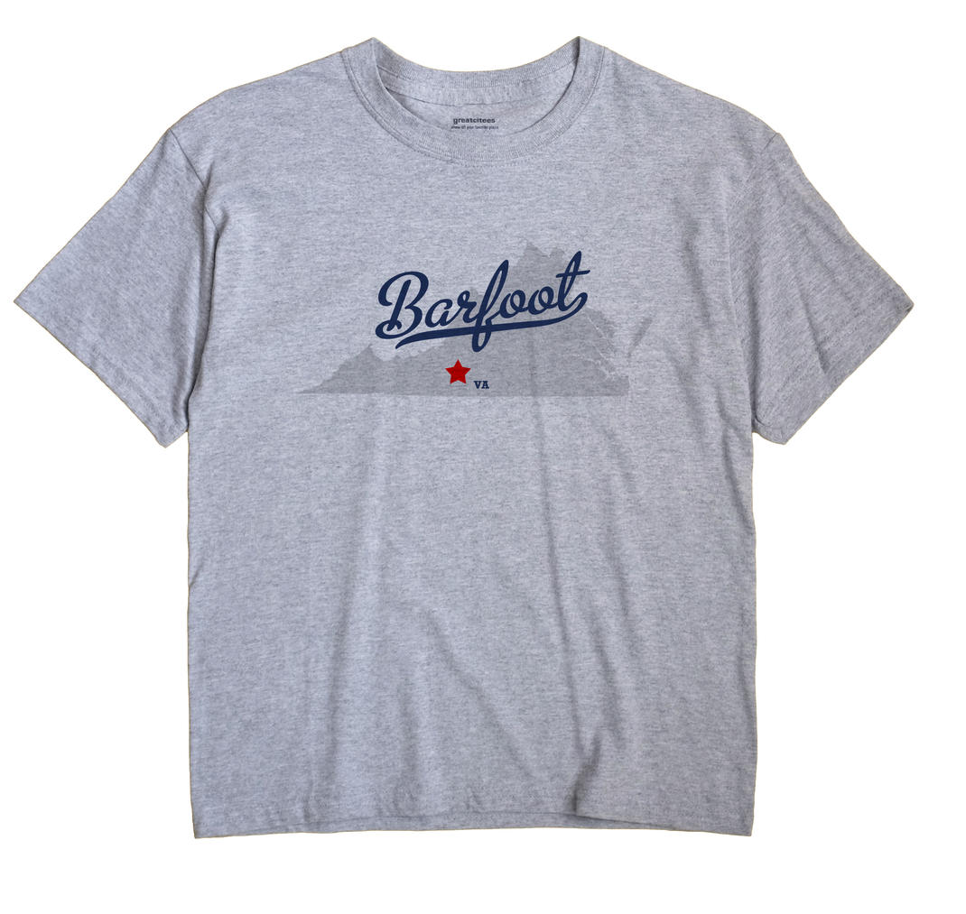 Barfoot, Virginia VA Souvenir Shirt