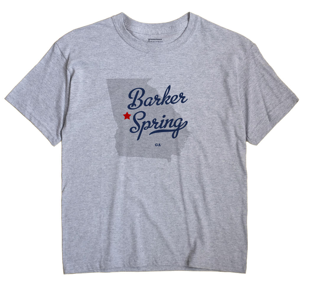 Barker Spring, Georgia GA Souvenir Shirt