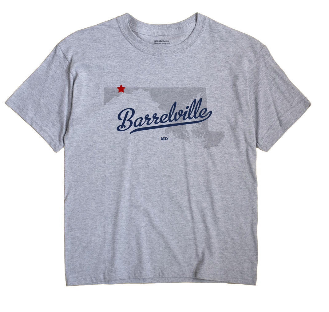 Barrelville, Maryland MD Souvenir Shirt