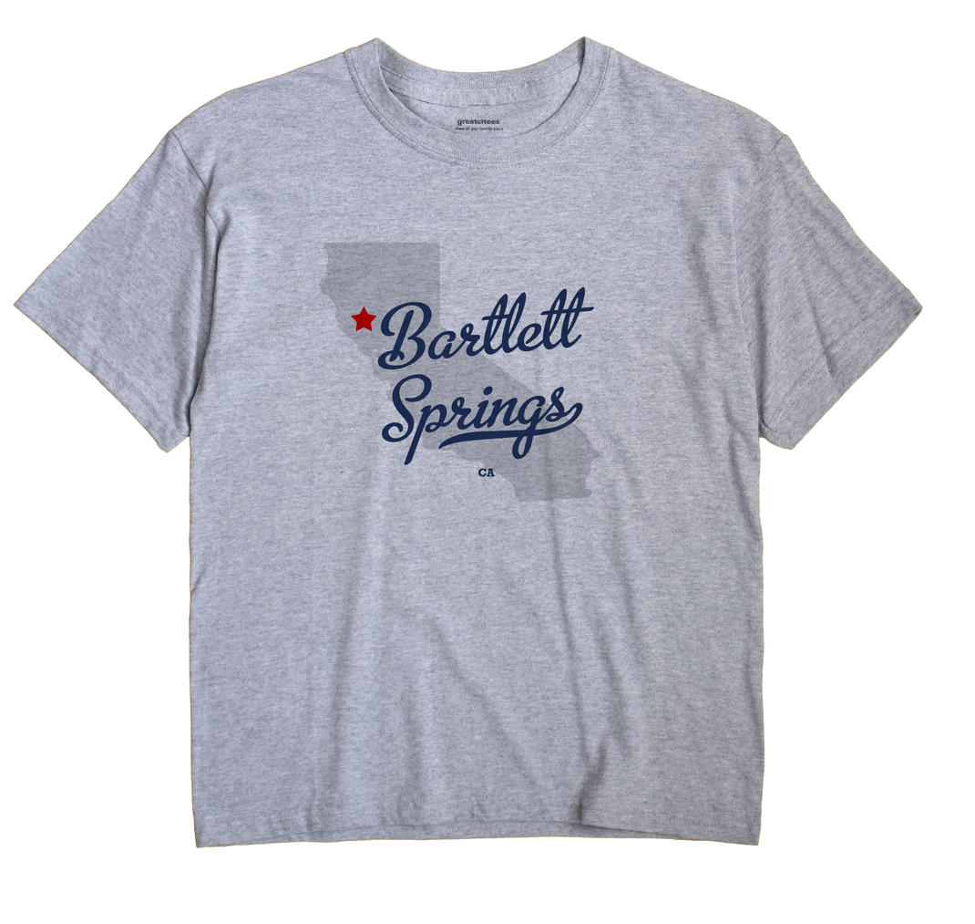 Bartlett Springs, California CA Souvenir Shirt