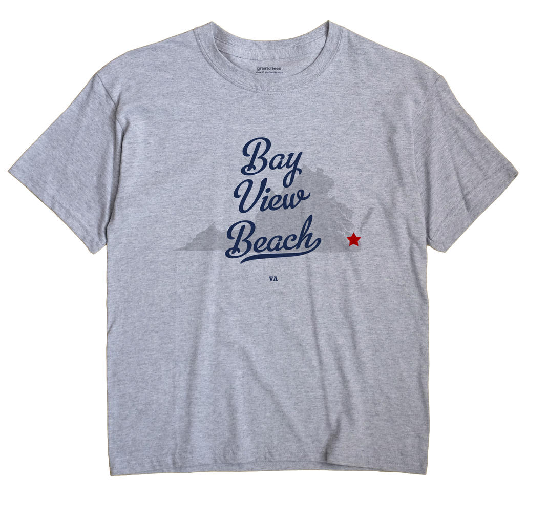 Bay View Beach, Virginia VA Souvenir Shirt
