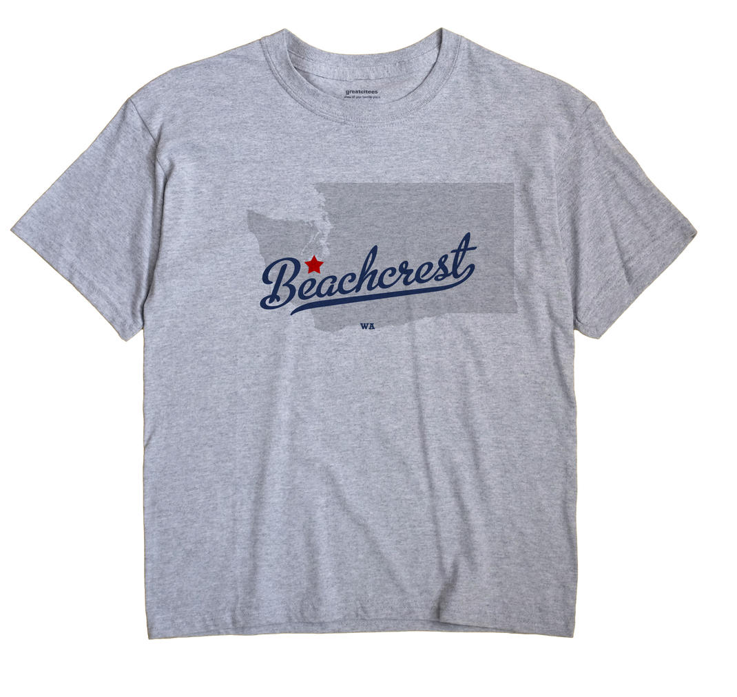 Beachcrest, Washington WA Souvenir Shirt