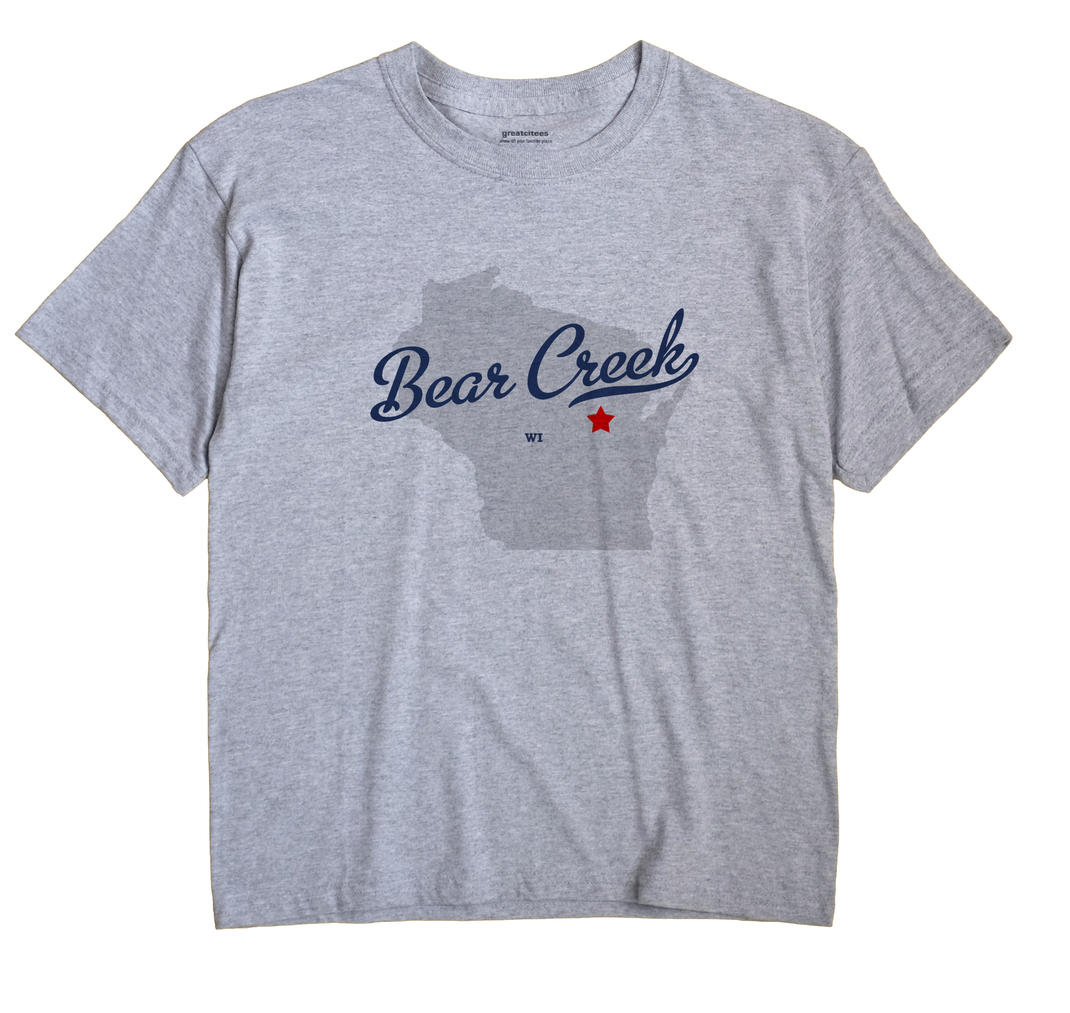 Bear Creek, Waupaca County, Wisconsin WI Souvenir Shirt