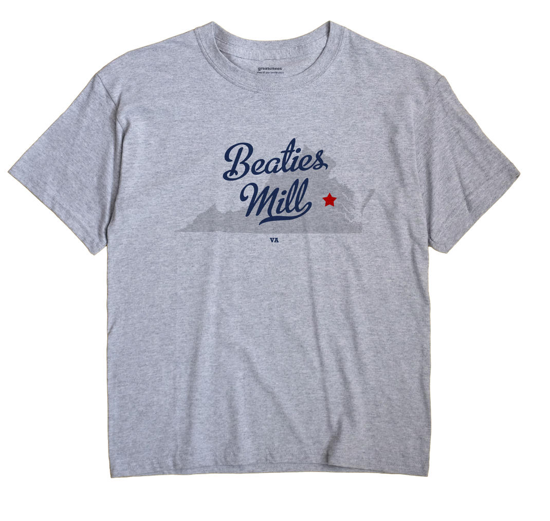 Beaties Mill, Virginia VA Souvenir Shirt