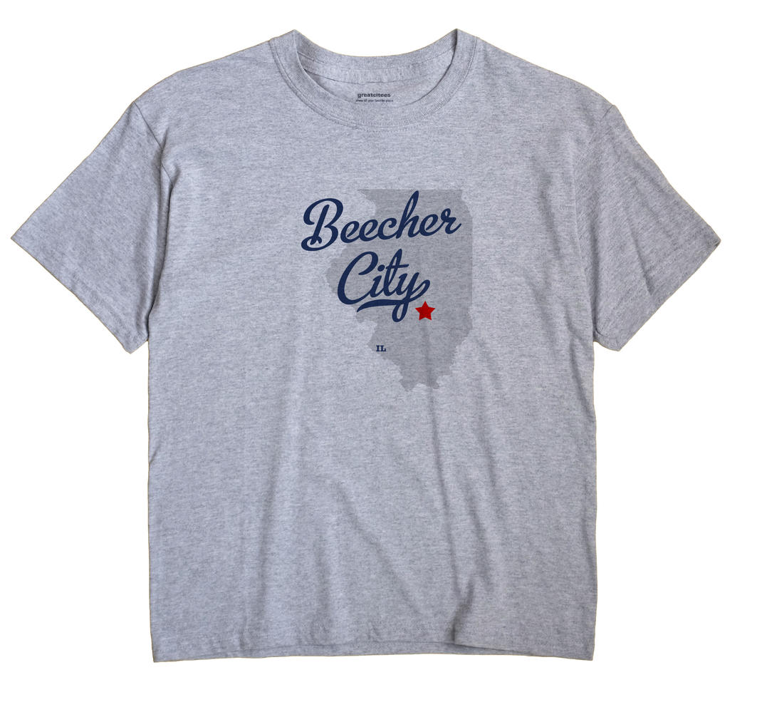 Beecher City, Illinois IL Souvenir Shirt