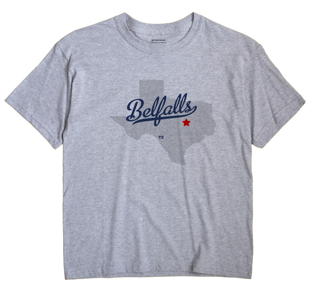 Belfalls, Texas TX Souvenir Shirt