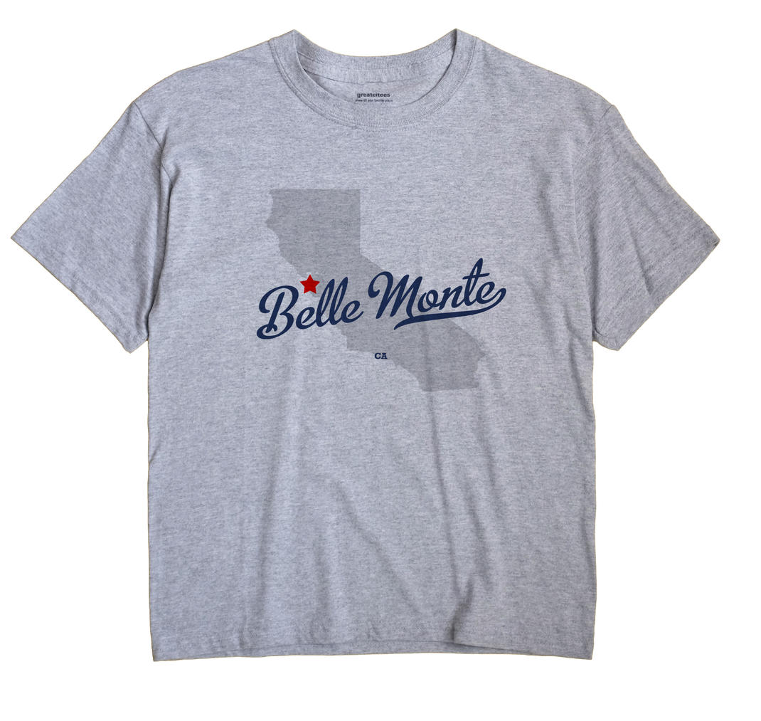 Belle Monte, California CA Souvenir Shirt