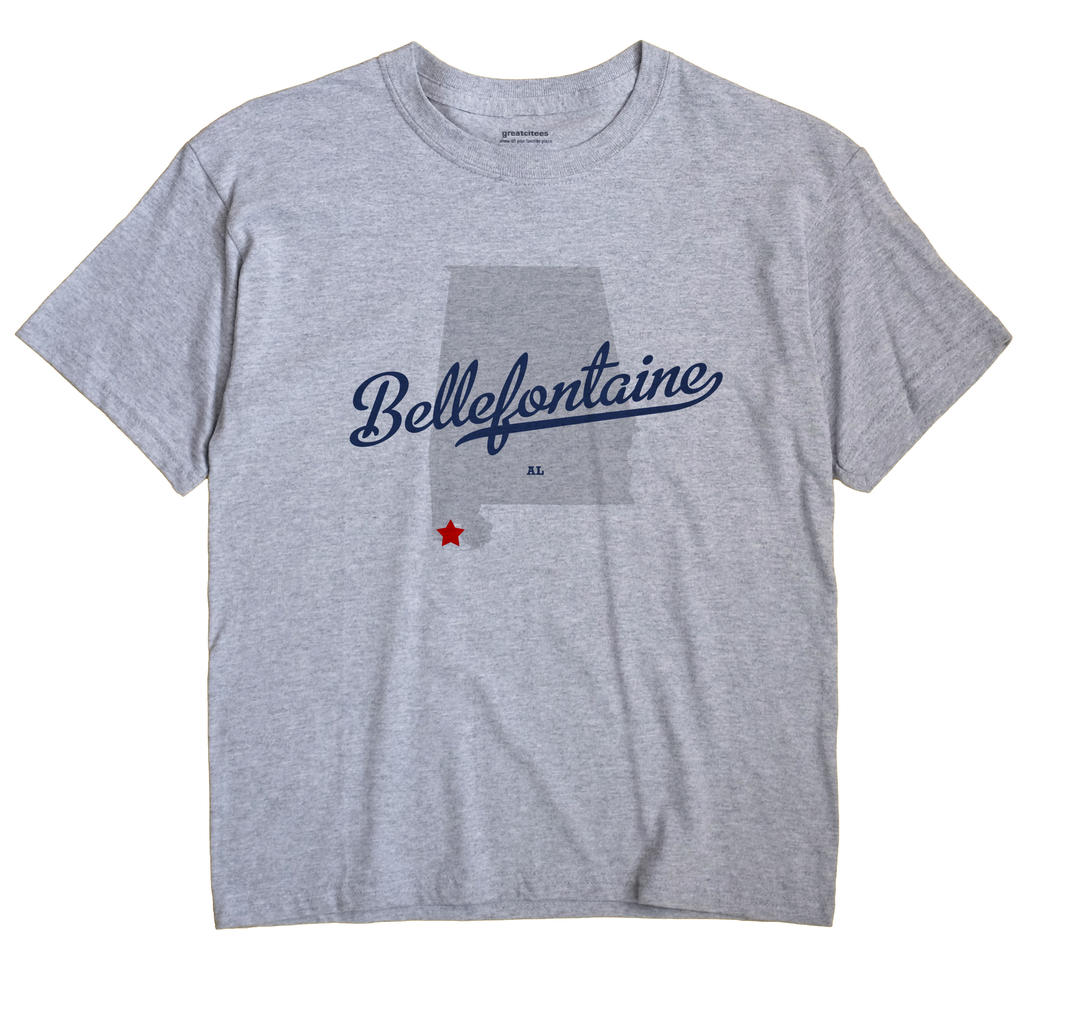 Bellefontaine, Alabama AL Souvenir Shirt