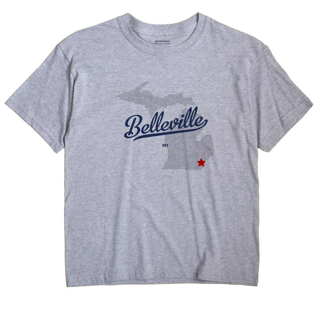 Belleville, Michigan MI Souvenir Shirt