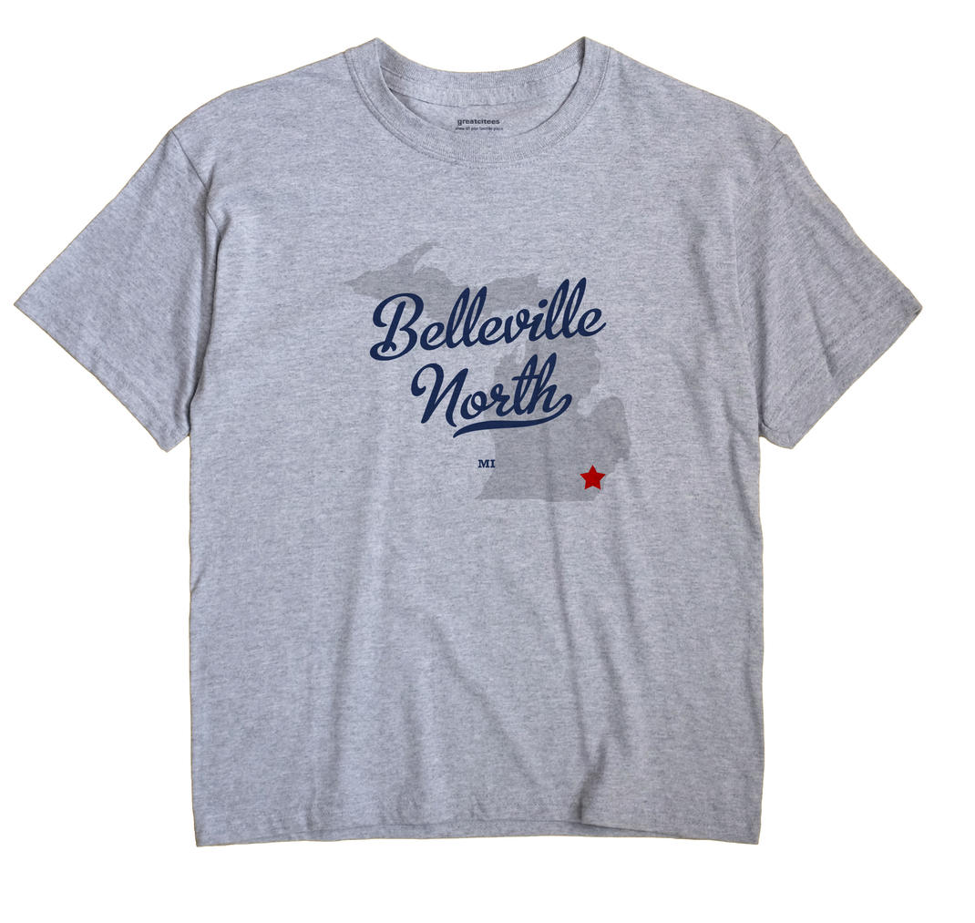 Belleville North, Michigan MI Souvenir Shirt