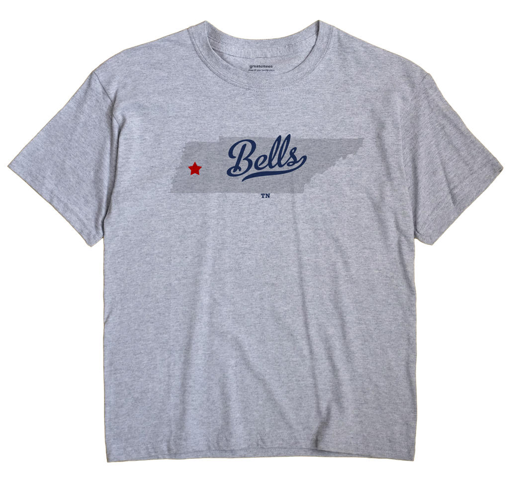 Bells, Tennessee TN Souvenir Shirt