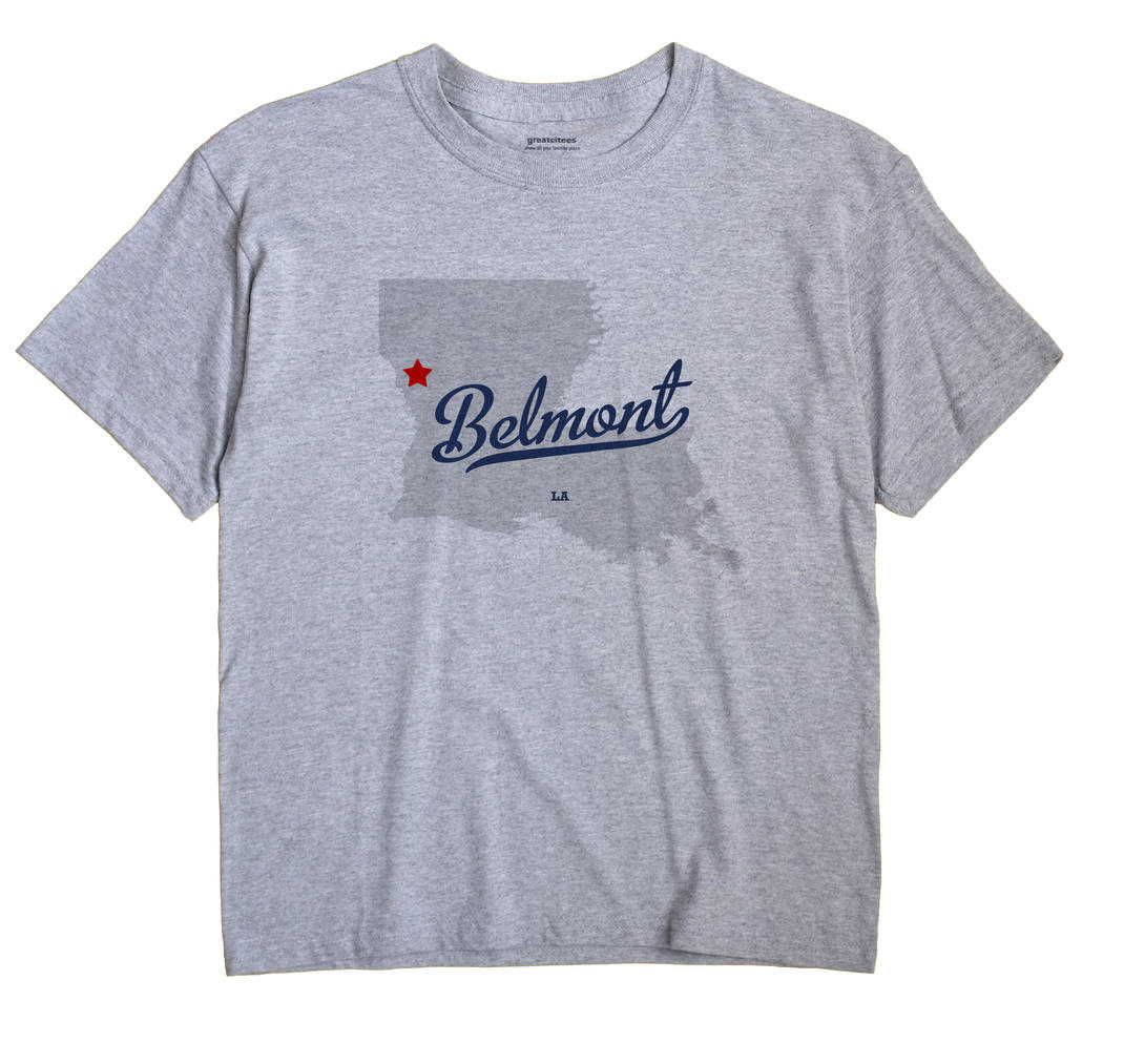 Belmont, Louisiana LA Souvenir Shirt