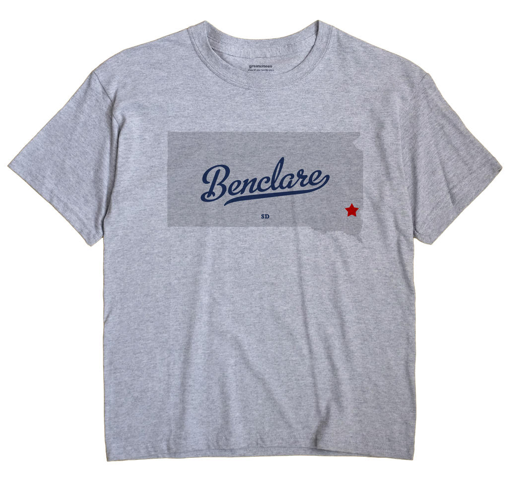 Benclare, South Dakota SD Souvenir Shirt