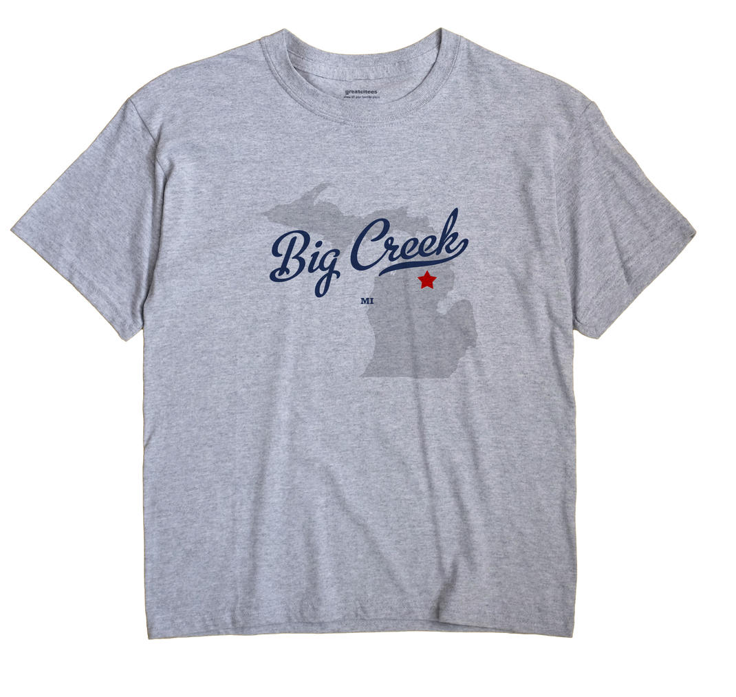 Big Creek, Michigan MI Souvenir Shirt