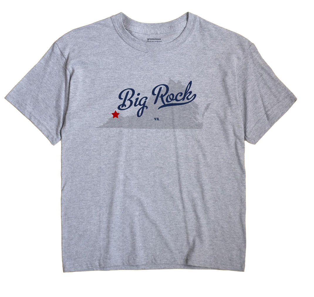 Big Rock, Virginia VA Souvenir Shirt