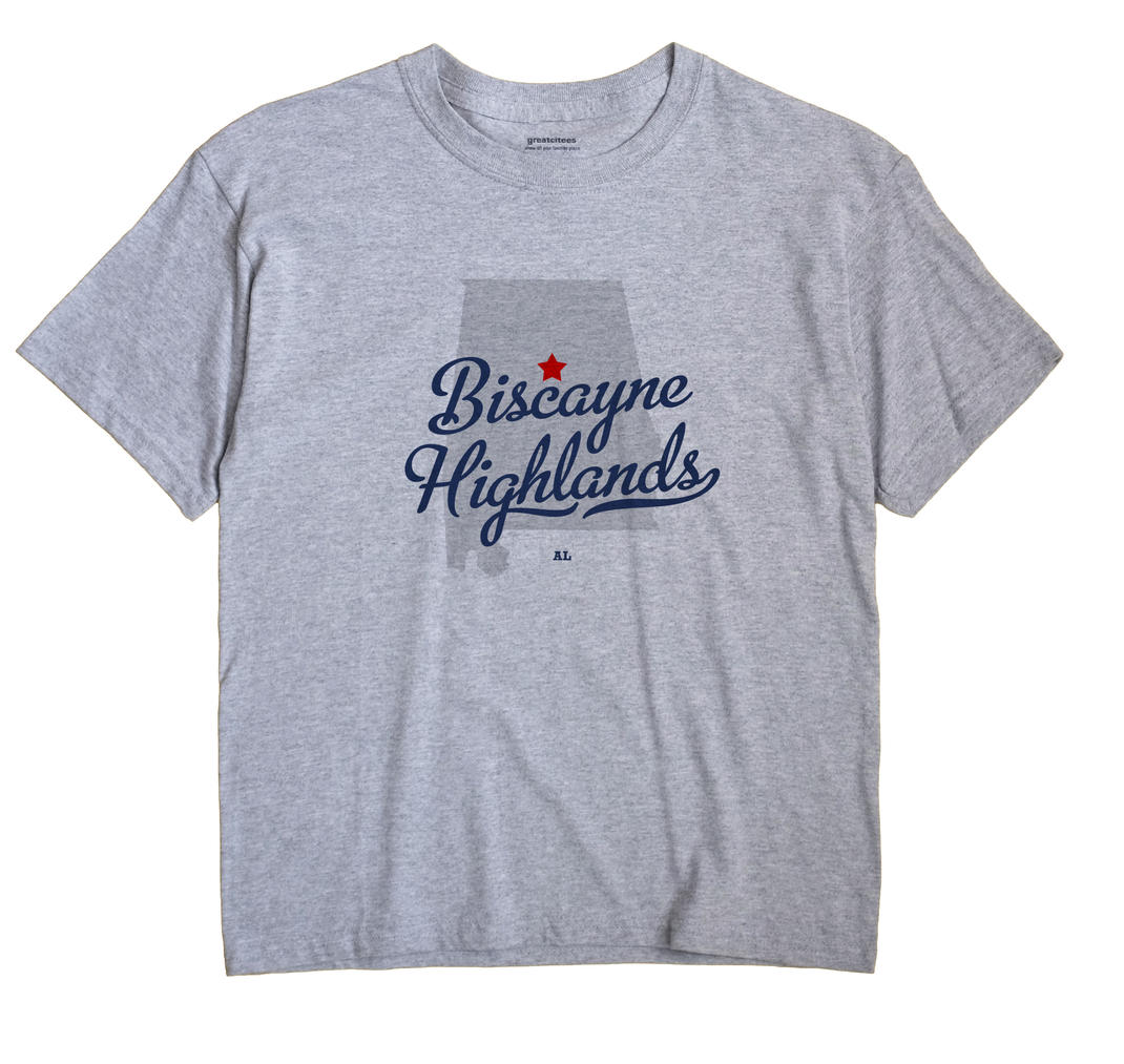 Biscayne Highlands, Alabama AL Souvenir Shirt