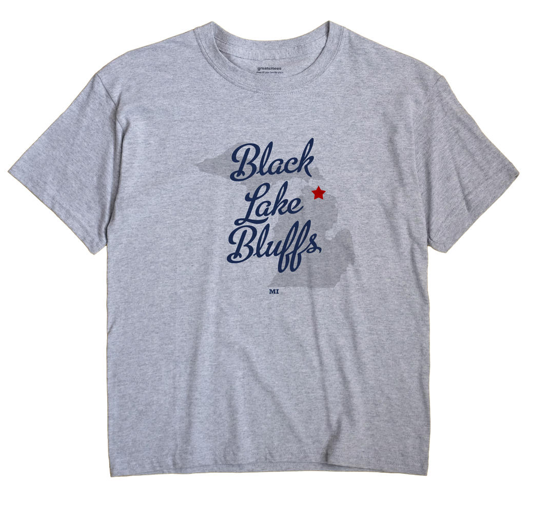 Black Lake Bluffs, Michigan MI Souvenir Shirt