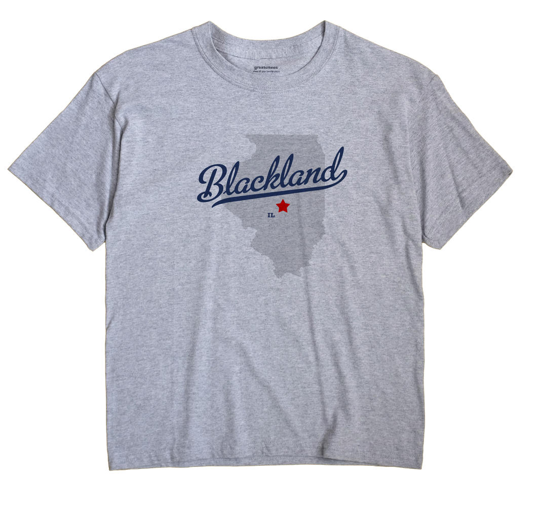 Blackland, Illinois IL Souvenir Shirt