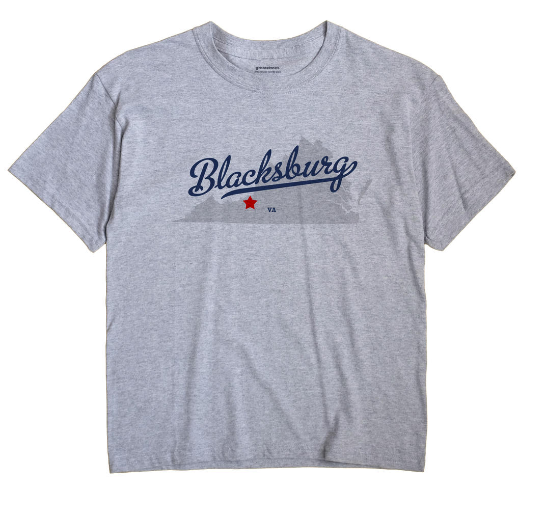 Blacksburg, Virginia VA Souvenir Shirt