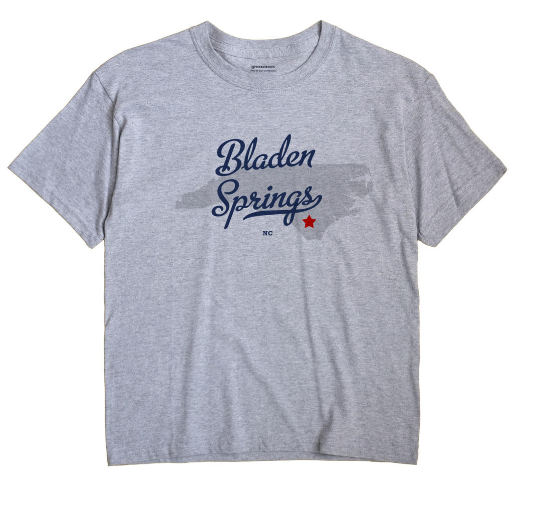 Bladen Springs, North Carolina NC Souvenir Shirt