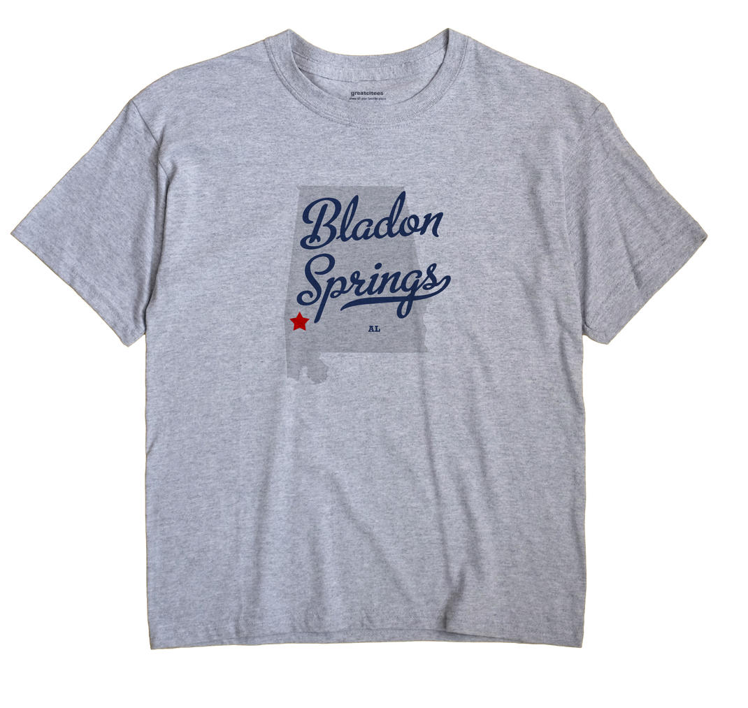 Bladon Springs, Alabama AL Souvenir Shirt