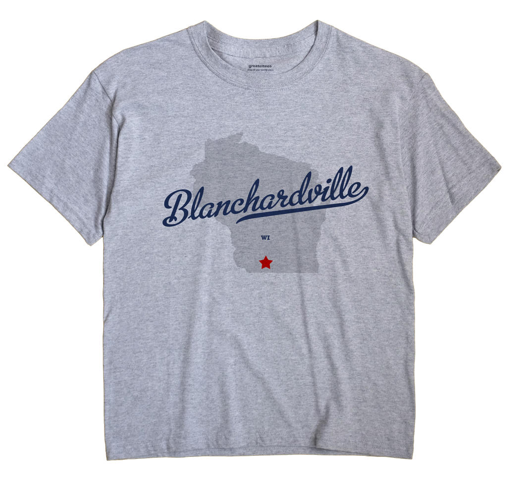 Blanchardville, Wisconsin WI Souvenir Shirt