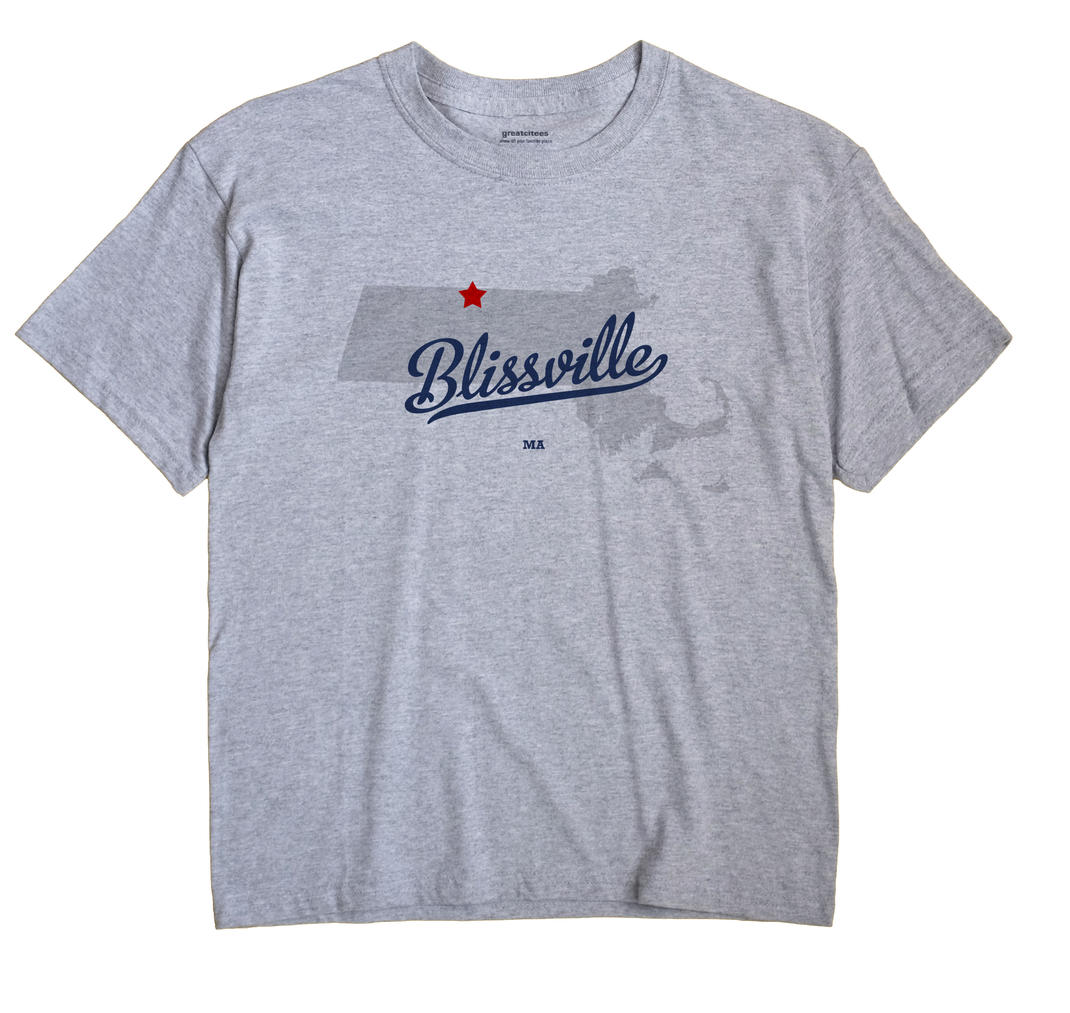 Blissville, Massachusetts MA Souvenir Shirt