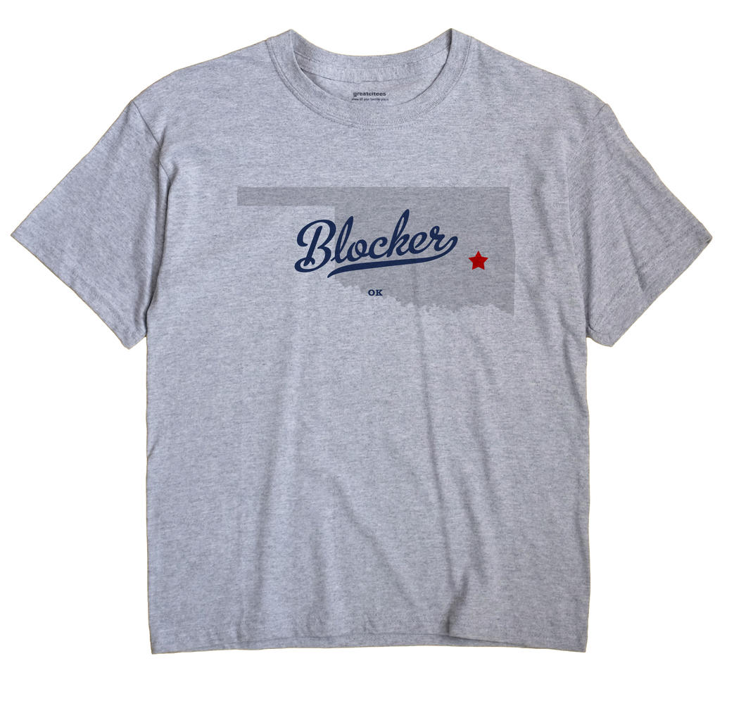 Blocker, Oklahoma OK Souvenir Shirt