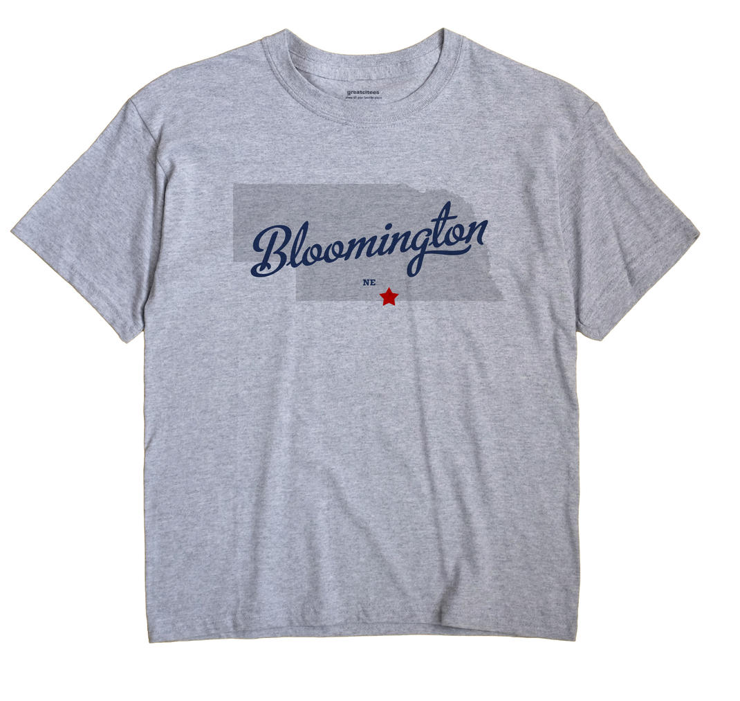 Bloomington, Nebraska NE Souvenir Shirt