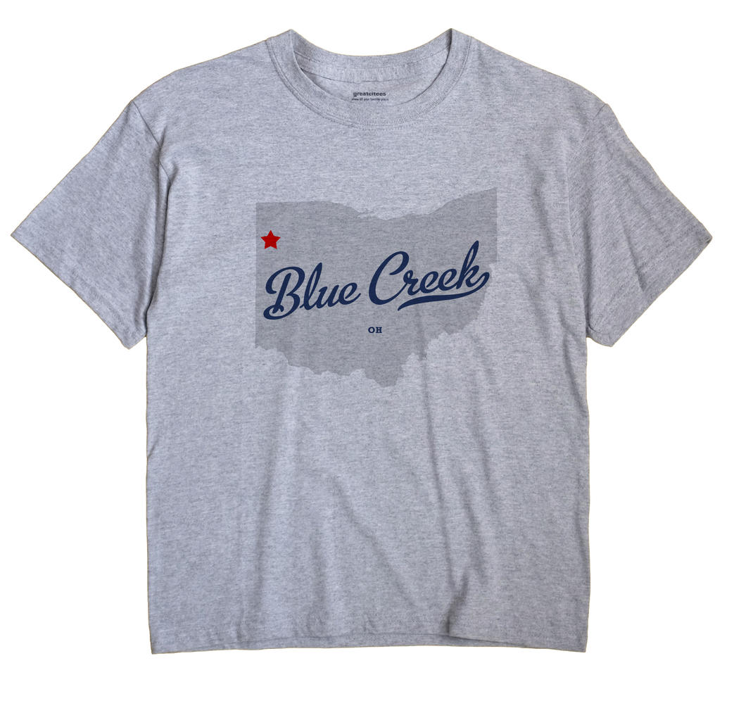 Blue Creek, Ohio OH Souvenir Shirt