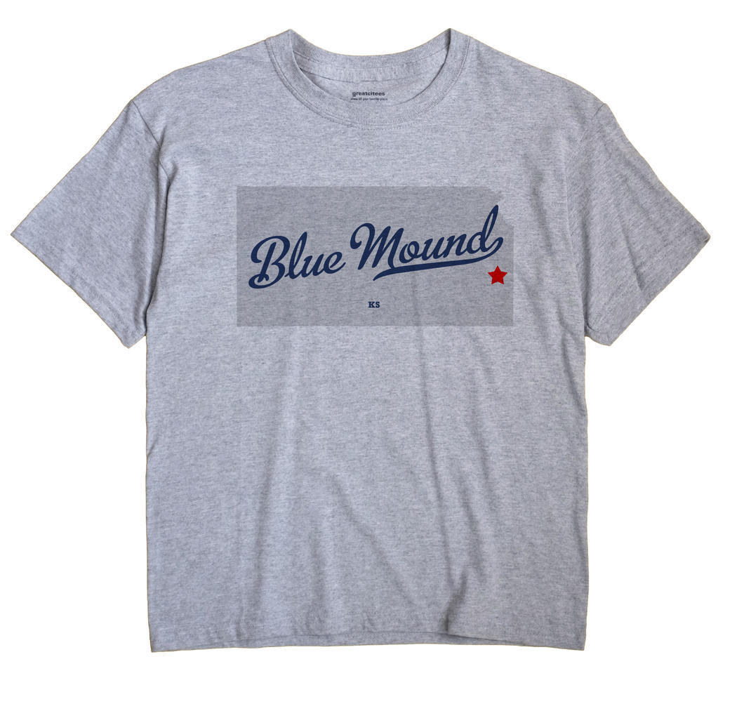 Blue Mound, Kansas KS Souvenir Shirt