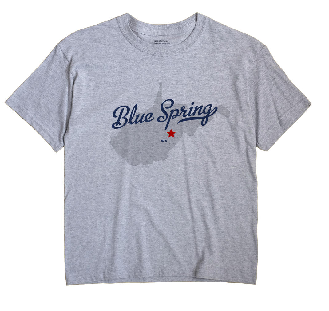 Blue Spring, West Virginia WV Souvenir Shirt