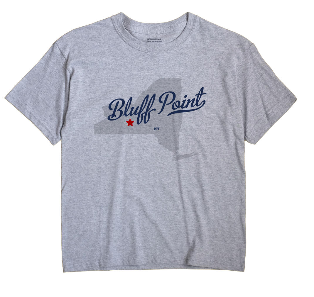 Bluff Point, New York NY Souvenir Shirt