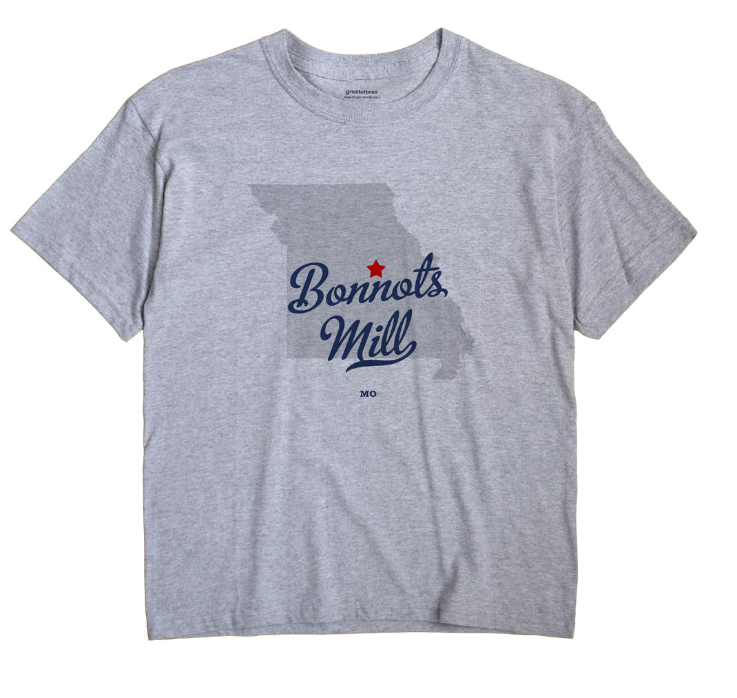 Bonnots Mill, Missouri MO Souvenir Shirt