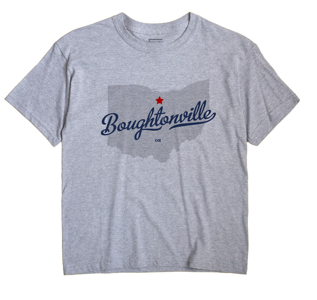Boughtonville, Ohio OH Souvenir Shirt