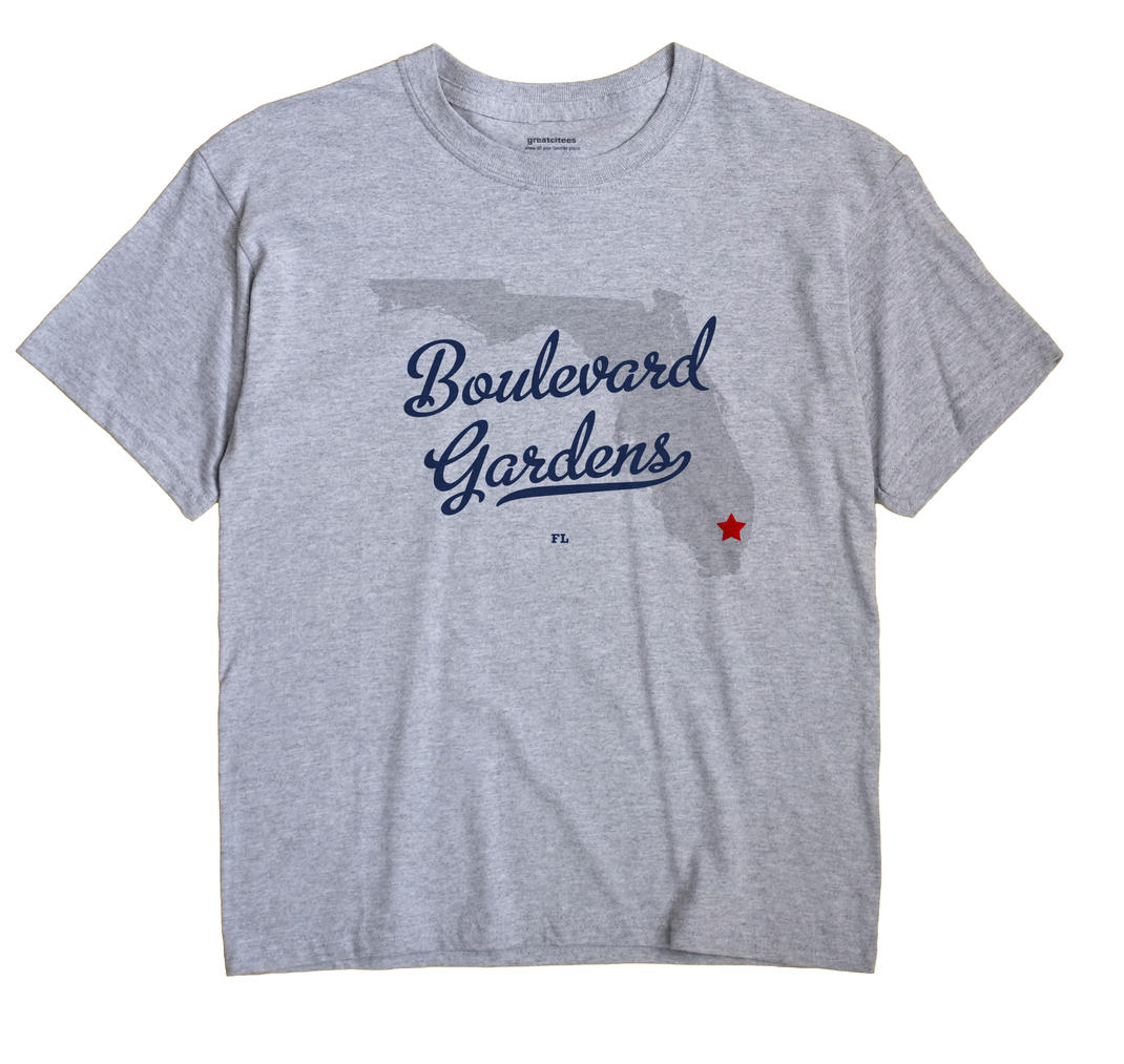 Boulevard Gardens, Florida FL Souvenir Shirt