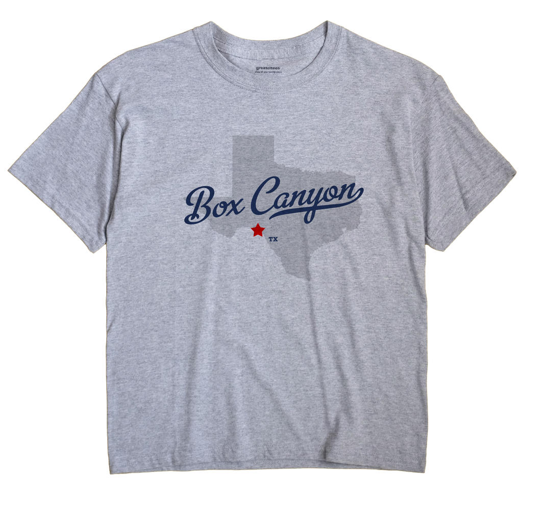 Box Canyon, Texas TX Souvenir Shirt