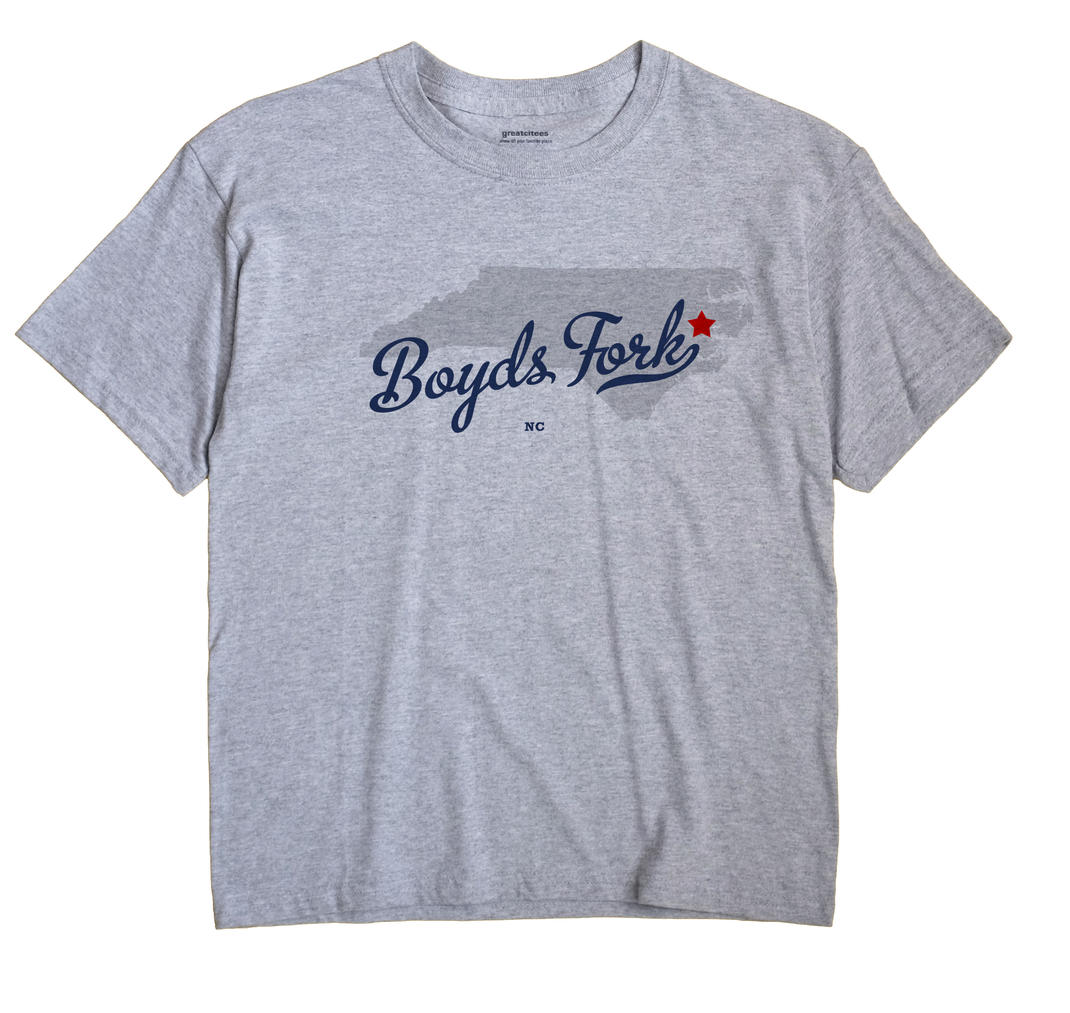 Boyds Fork, North Carolina NC Souvenir Shirt