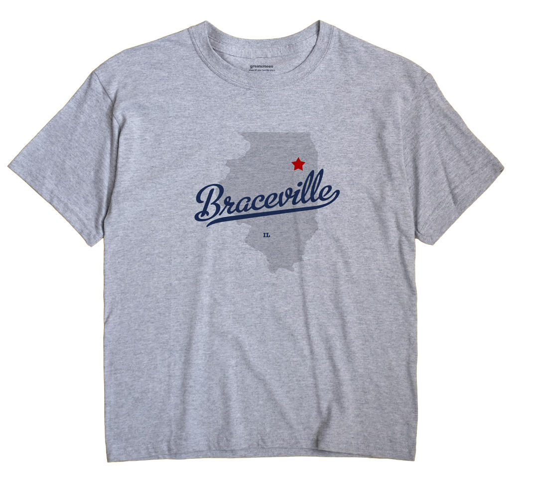 Braceville, Illinois IL Souvenir Shirt