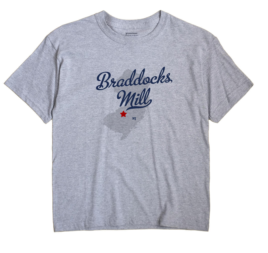Braddocks Mill, New Jersey NJ Souvenir Shirt