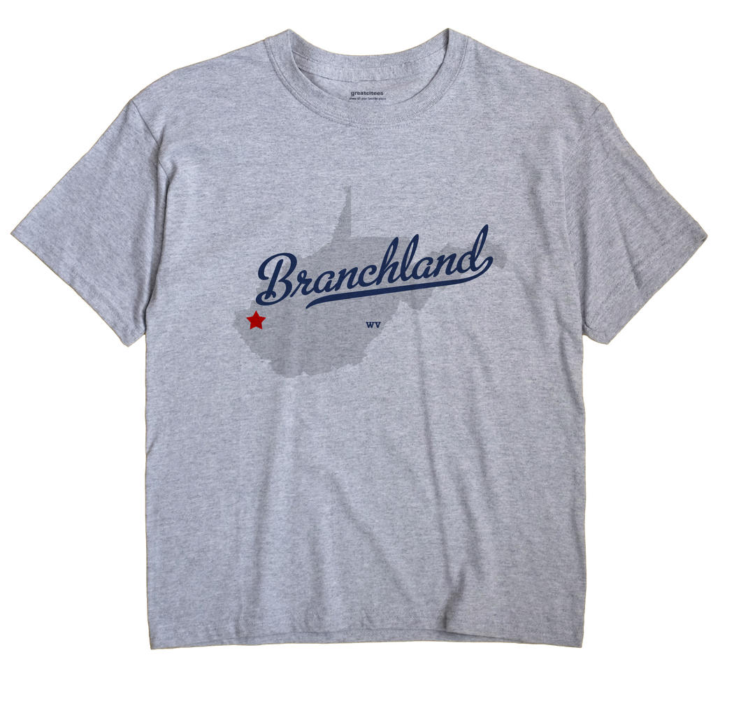Branchland, West Virginia WV Souvenir Shirt