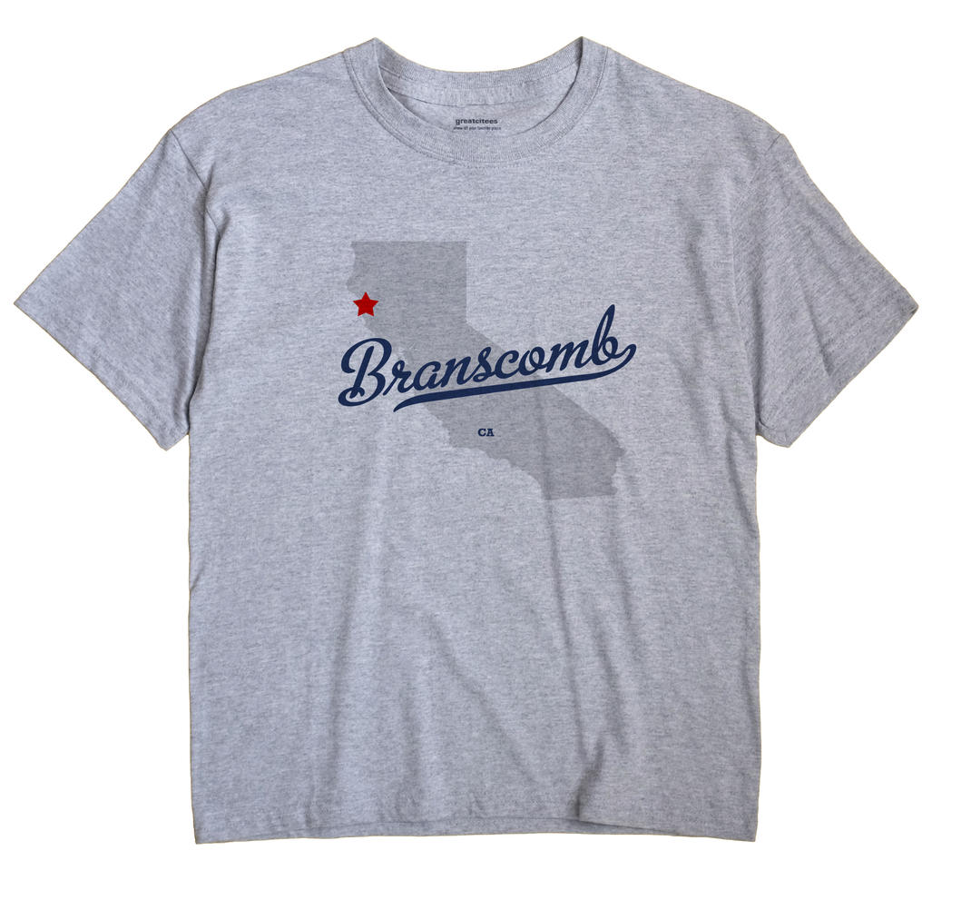 Branscomb, California CA Souvenir Shirt
