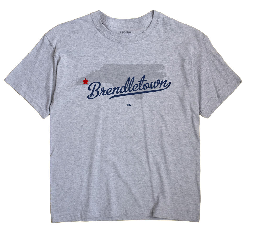 Brendletown, North Carolina NC Souvenir Shirt