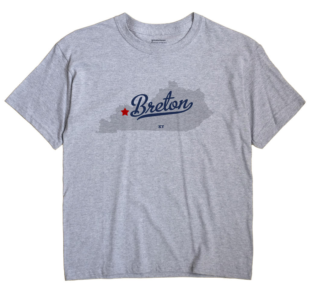 Breton, Kentucky KY Souvenir Shirt