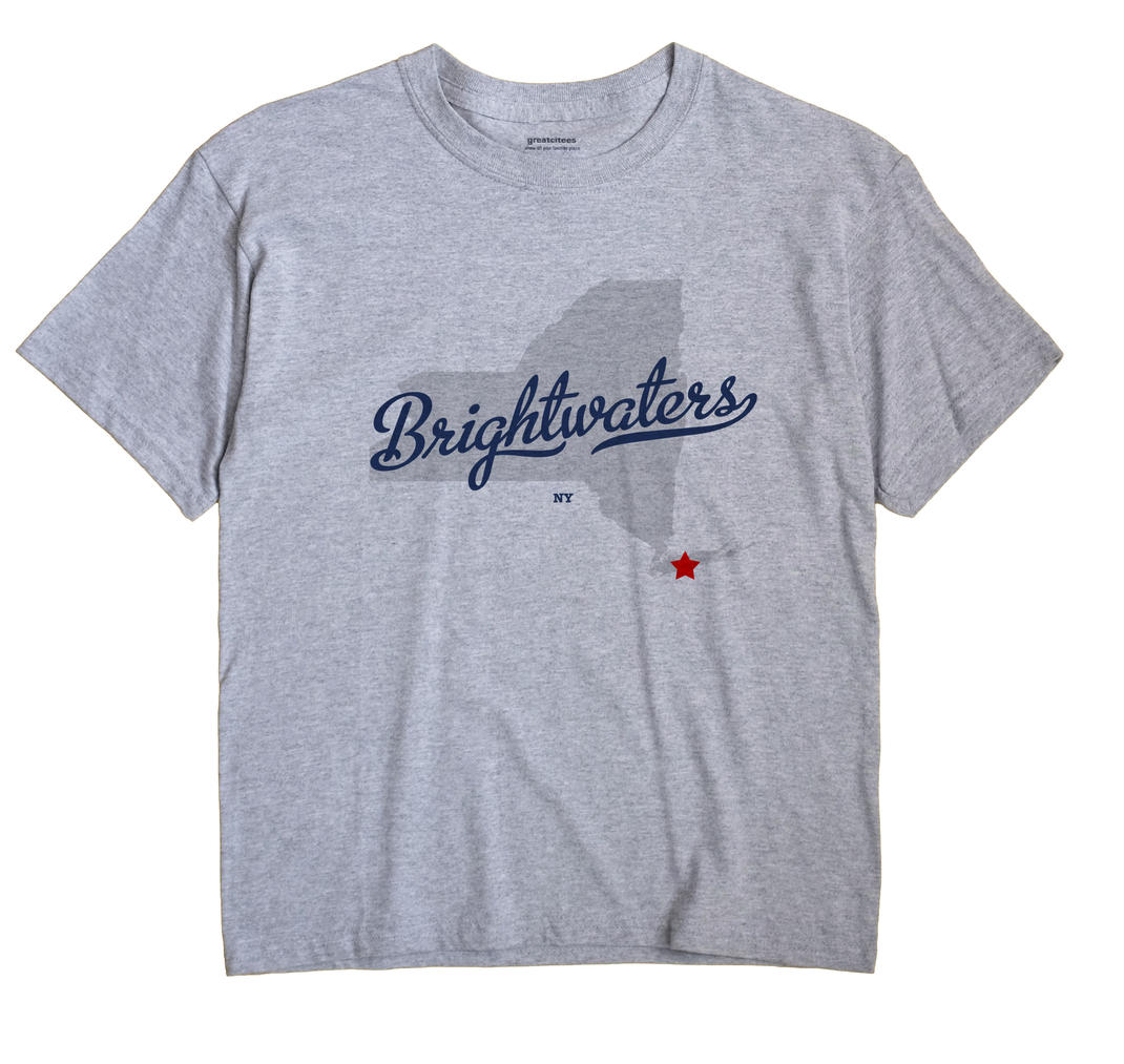 Brightwaters, New York NY Souvenir Shirt