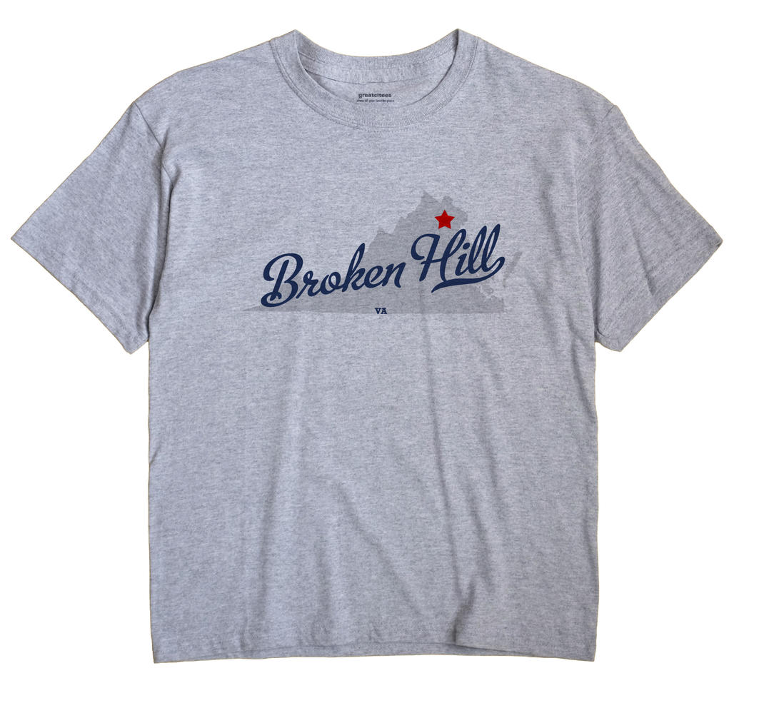 Broken Hill, Virginia VA Souvenir Shirt