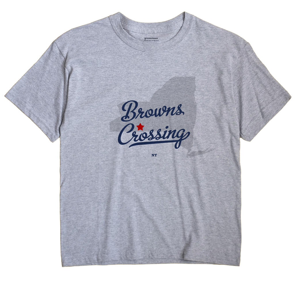 Browns Crossing, New York NY Souvenir Shirt